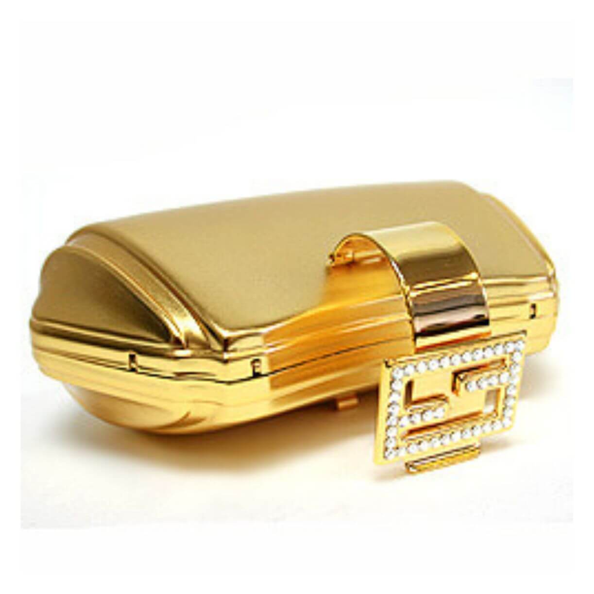 Farfalla Brass Metal Bag